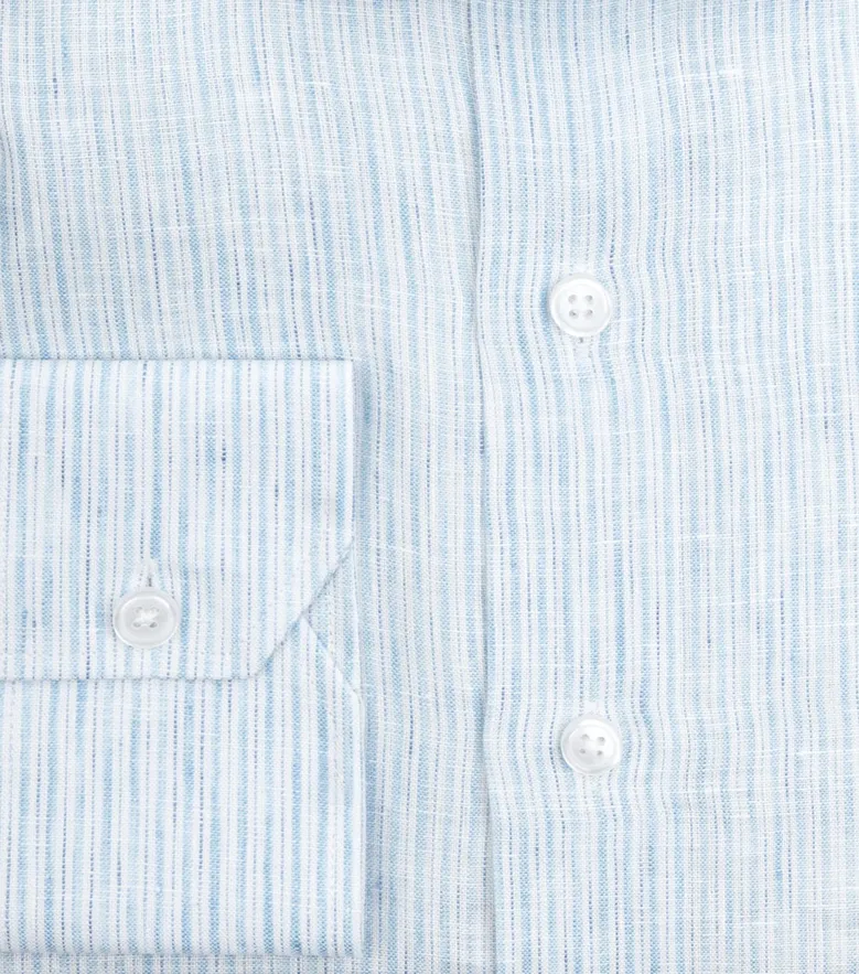 Camicia bianca in popeline facile da stirare