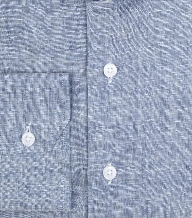 Camicia bianca in popeline facile da stirare