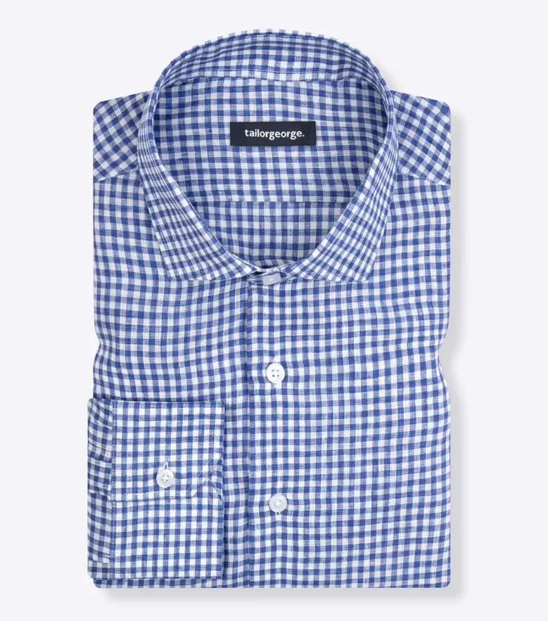 Camicia bianca in popeline facile da stirare