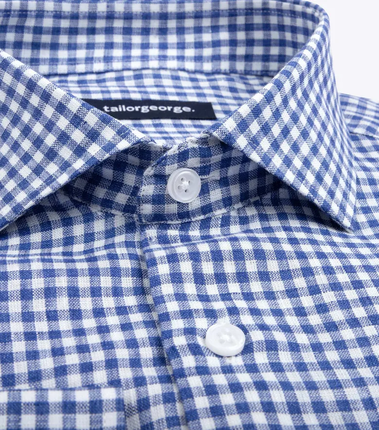 Camicia bianca in popeline facile da stirare