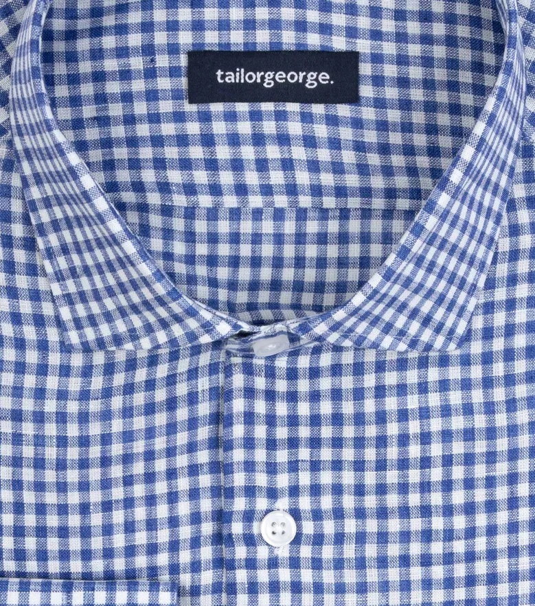 Camicia bianca in popeline facile da stirare