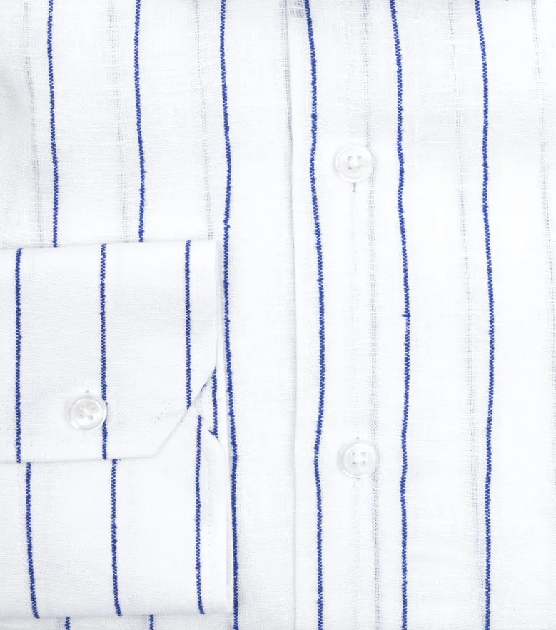 Camicia bianca in popeline facile da stirare