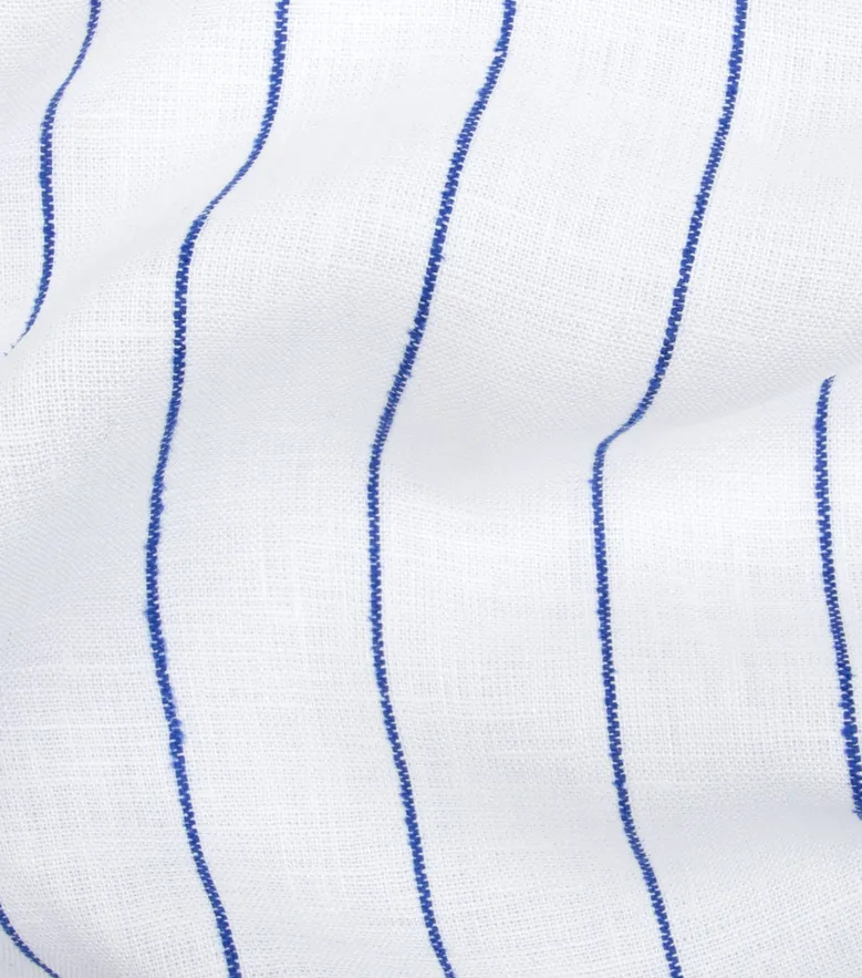 Camicia bianca in popeline facile da stirare