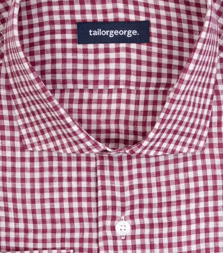 Camicia bianca in popeline facile da stirare