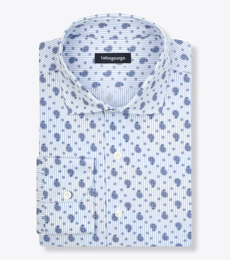 Camicia bianca in popeline facile da stirare