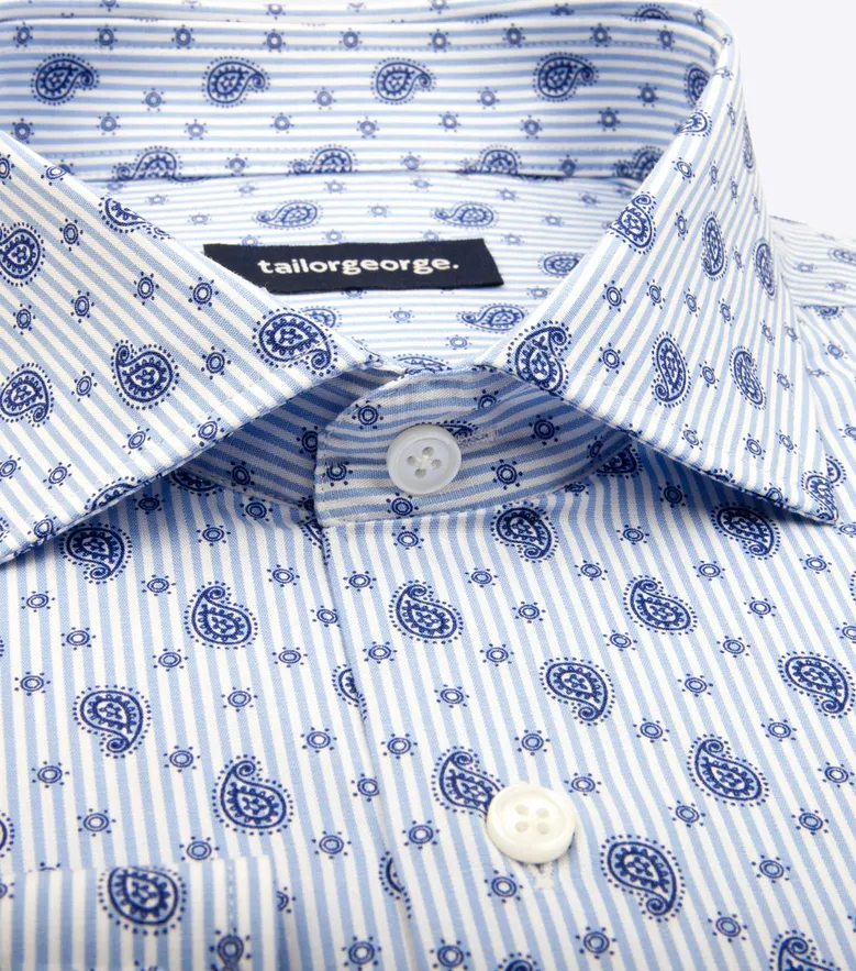 Camicia bianca in popeline facile da stirare