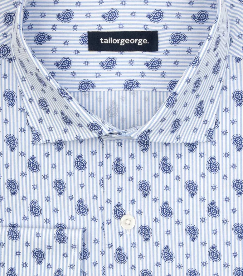 Camicia bianca in popeline facile da stirare