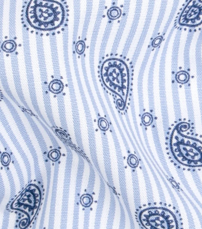 Camicia bianca in popeline facile da stirare