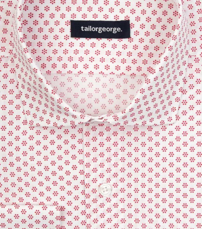 Camicia bianca in popeline facile da stirare