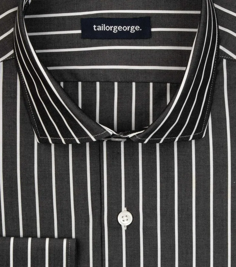 Camicia bianca in popeline facile da stirare