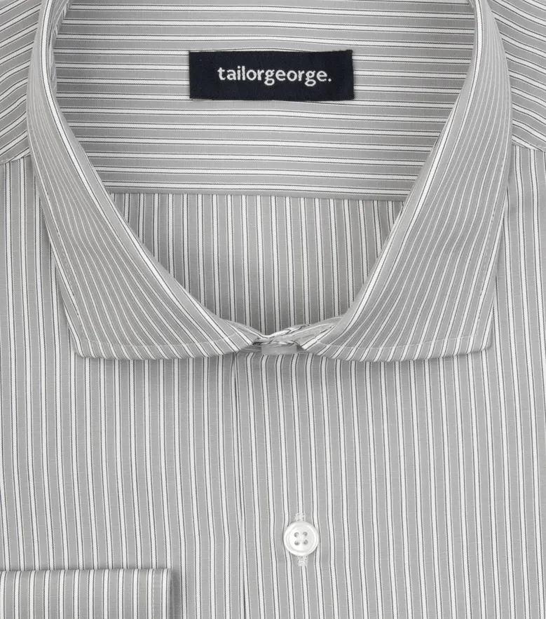 Camicia bianca in popeline facile da stirare