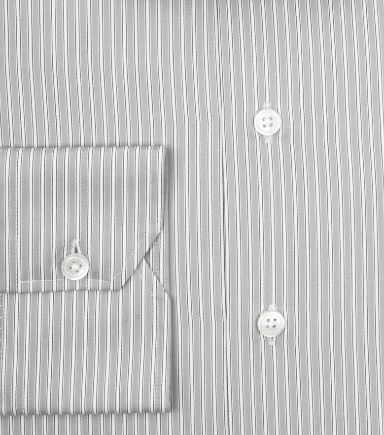Camicia bianca in popeline facile da stirare