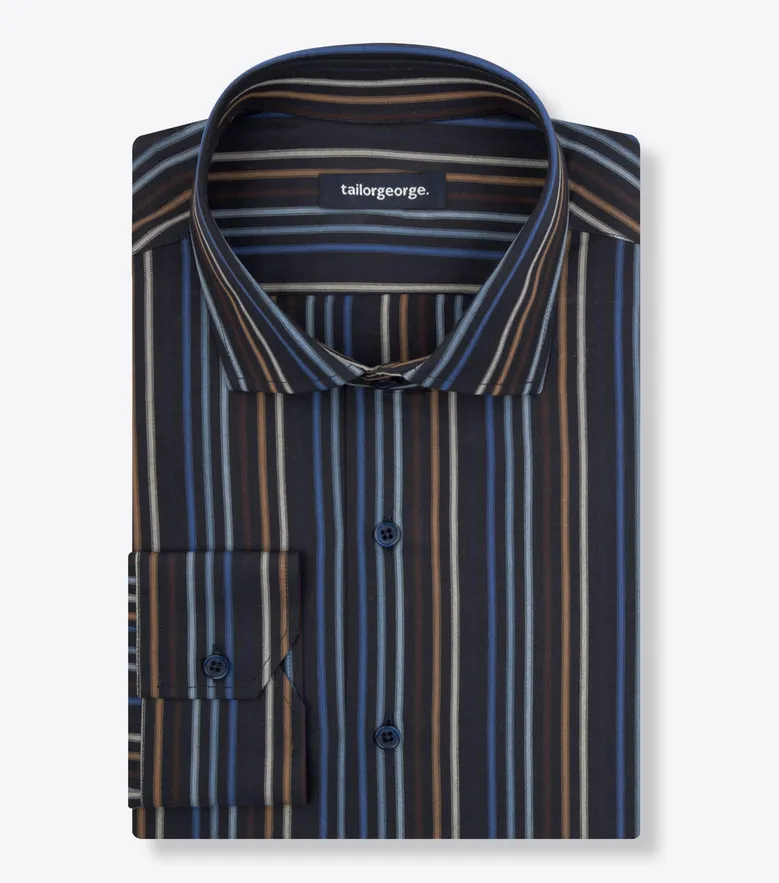 Camicia bianca in popeline facile da stirare