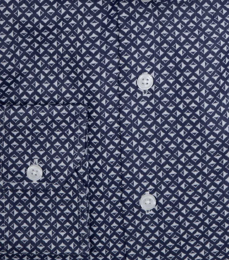 Camicia bianca in popeline facile da stirare