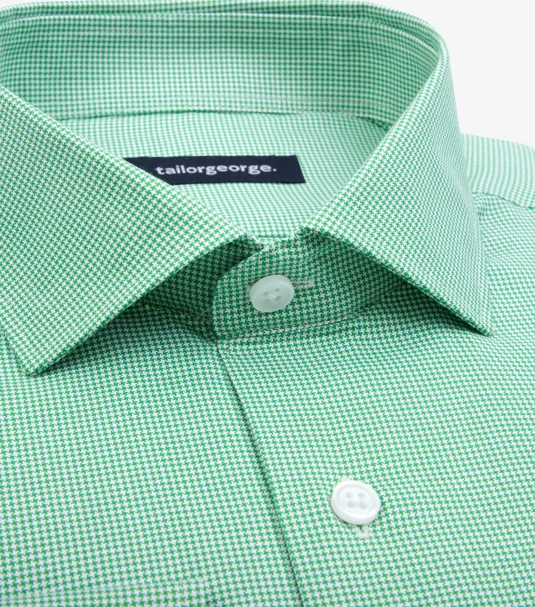 Camicia bianca in popeline facile da stirare