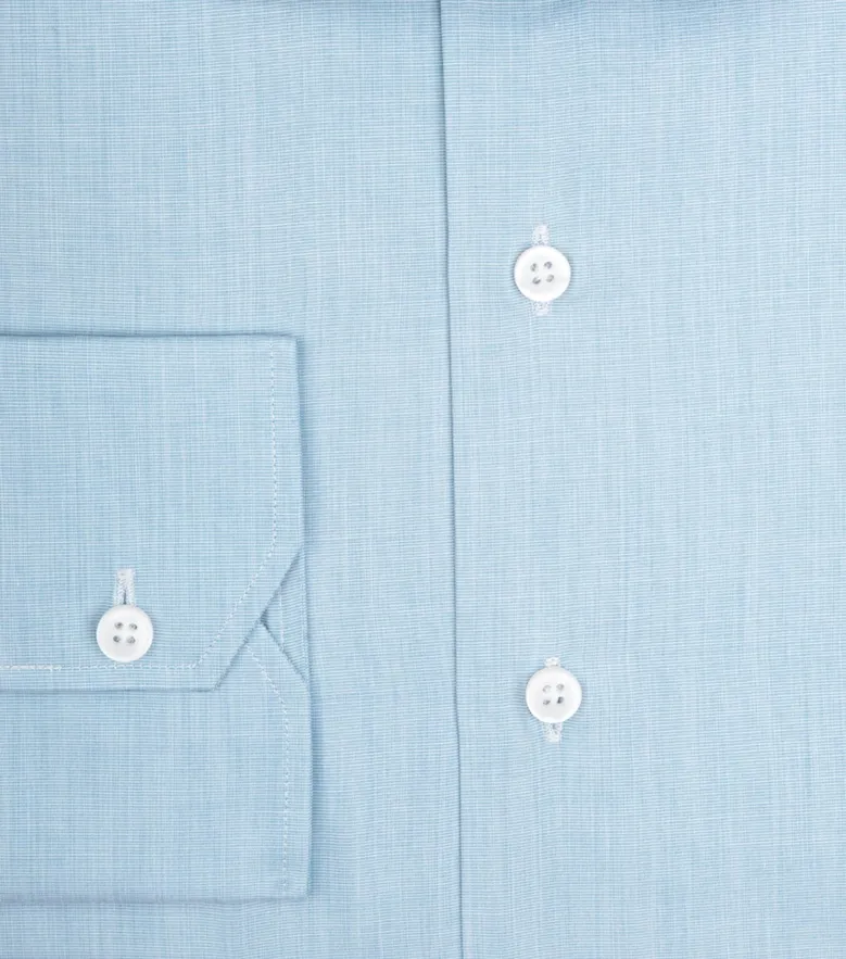 Camicia bianca in popeline facile da stirare