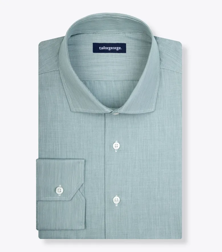 Camicia bianca in popeline facile da stirare