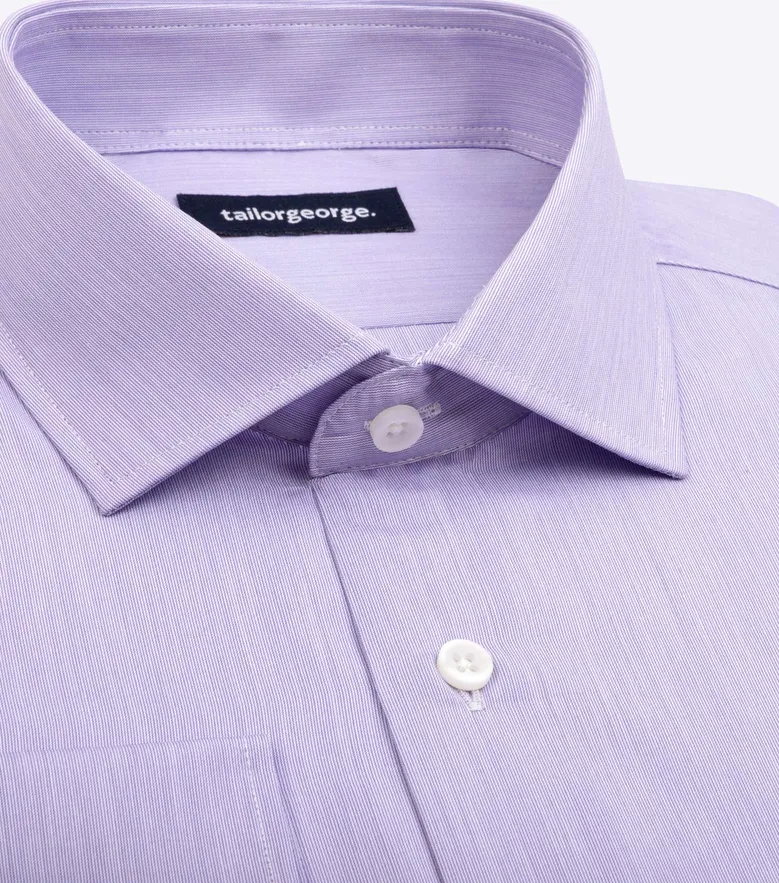 Camicia bianca in popeline facile da stirare