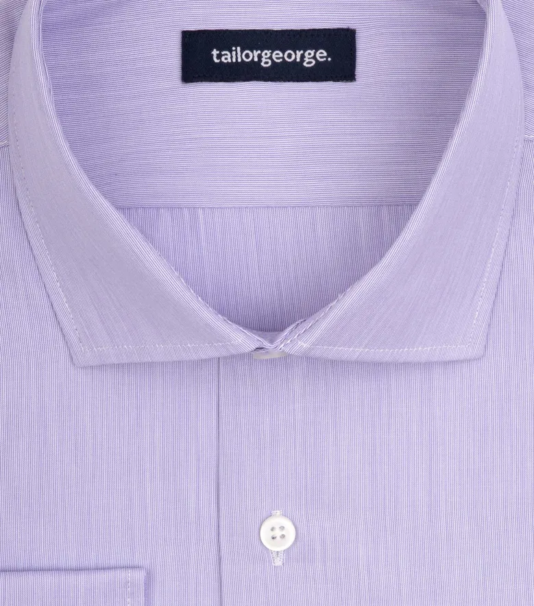 Camicia bianca in popeline facile da stirare