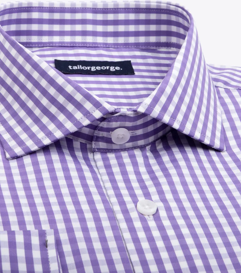 Camicia bianca in popeline facile da stirare