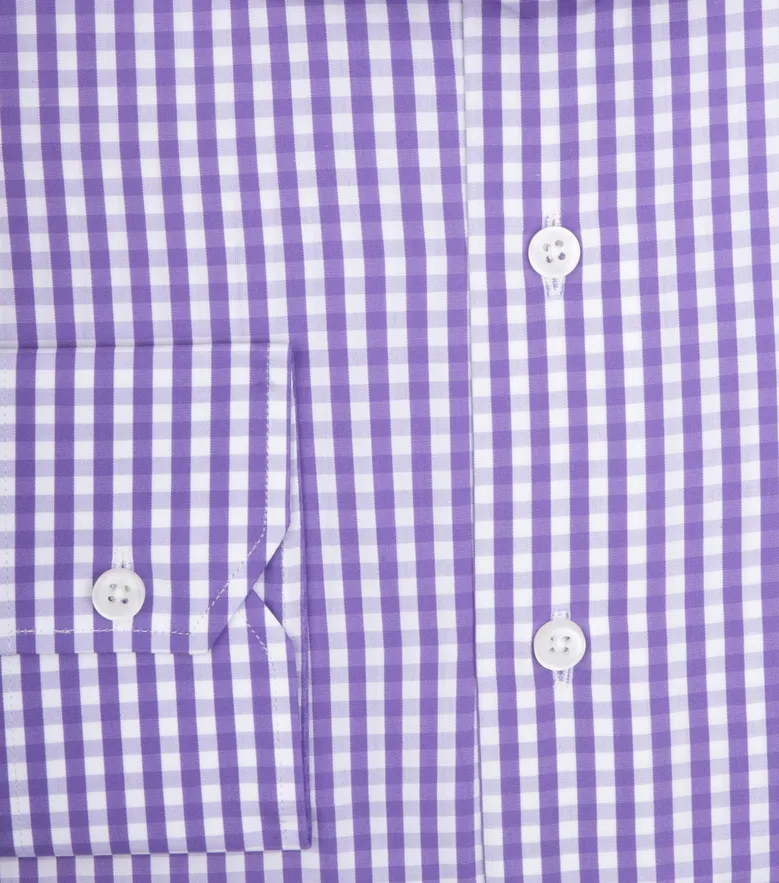 Camicia bianca in popeline facile da stirare