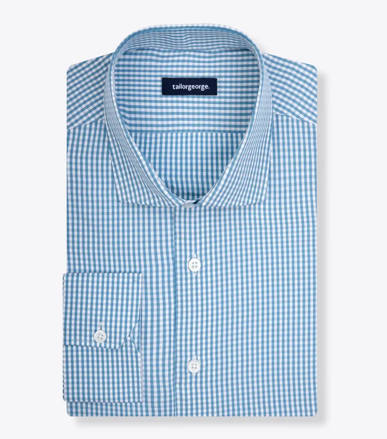 Camicia bianca in popeline facile da stirare
