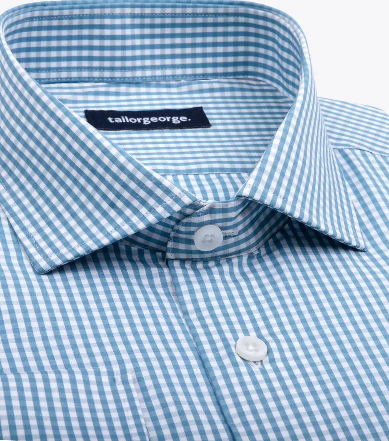 Camicia bianca in popeline facile da stirare