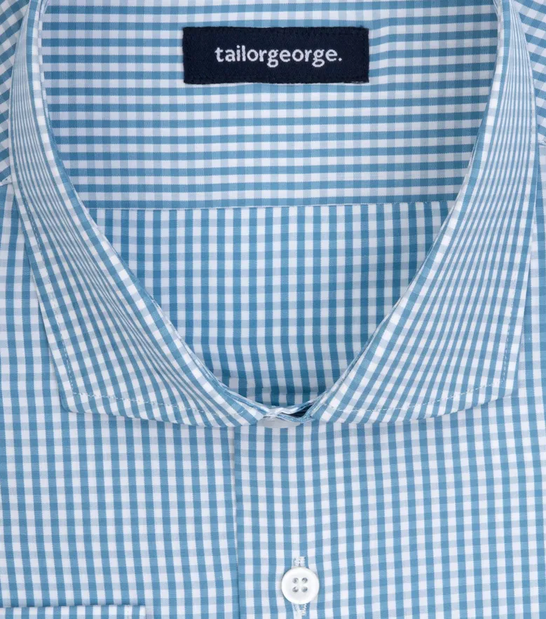 Camicia bianca in popeline facile da stirare
