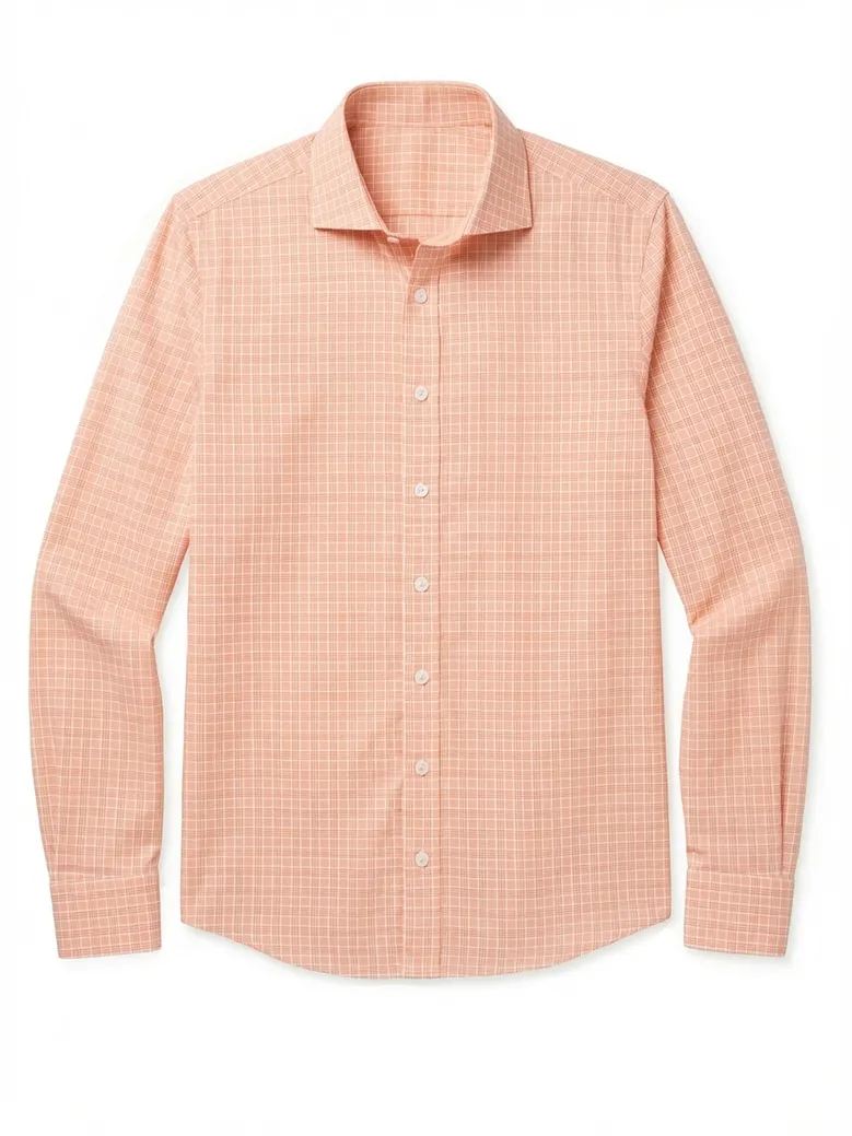 Camicia bianca in popeline facile da stirare