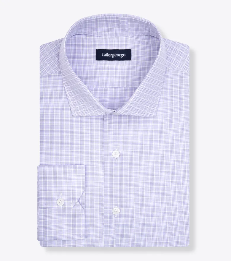 Camicia bianca in popeline facile da stirare