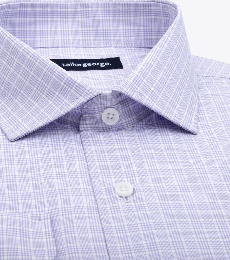 Camicia bianca in popeline facile da stirare