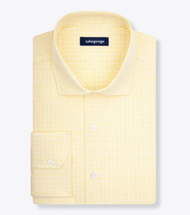 Camicia bianca in popeline facile da stirare