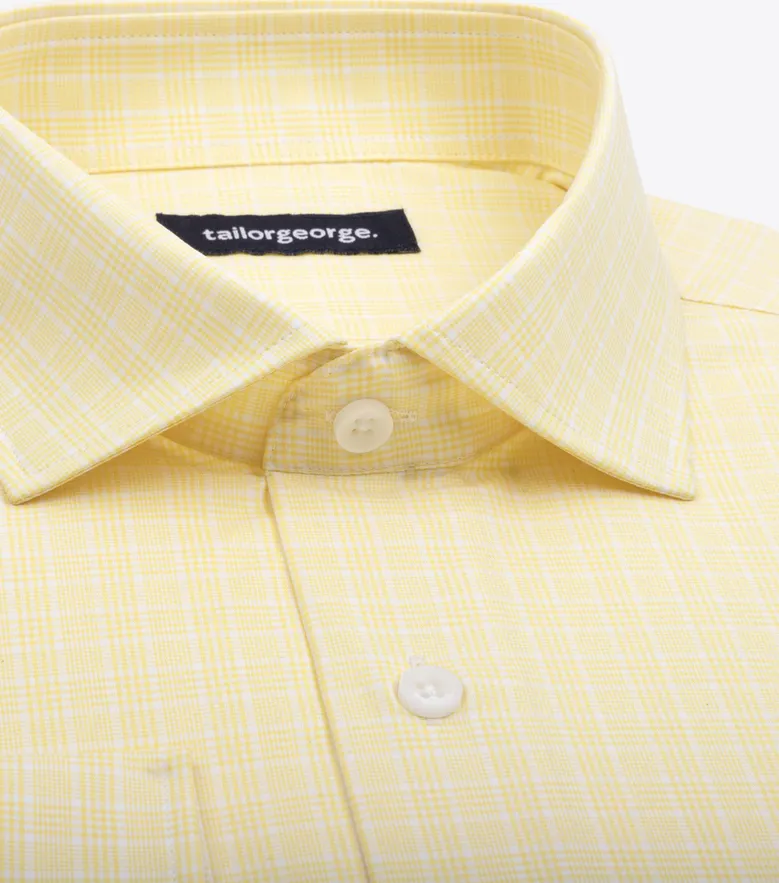 Camicia bianca in popeline facile da stirare