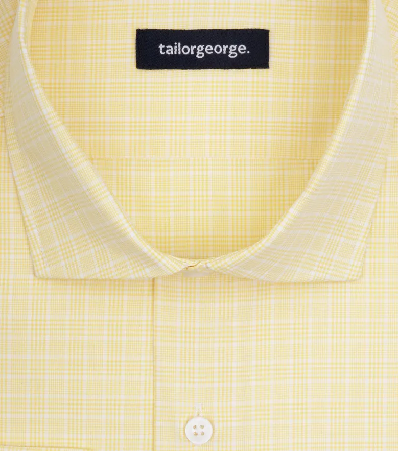 Camicia bianca in popeline facile da stirare