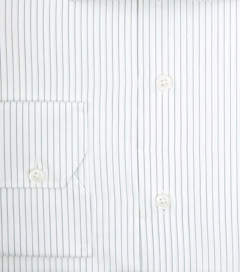 Camicia bianca in popeline facile da stirare