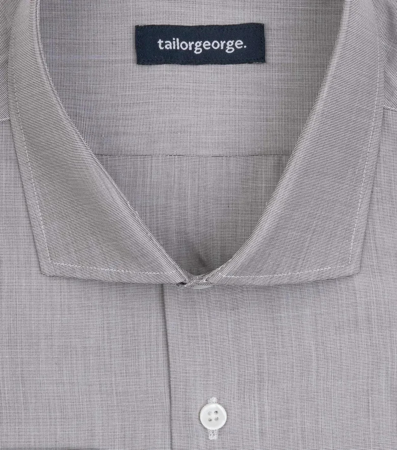 Camicia bianca in popeline facile da stirare