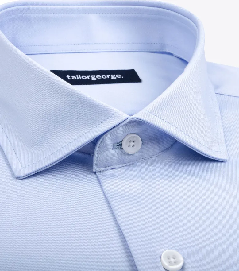 Camicia bianca in popeline facile da stirare