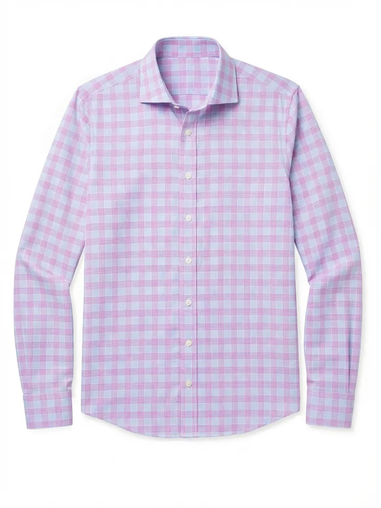 Camicia bianca in popeline facile da stirare