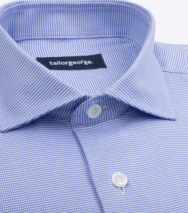Camicia bianca in popeline facile da stirare