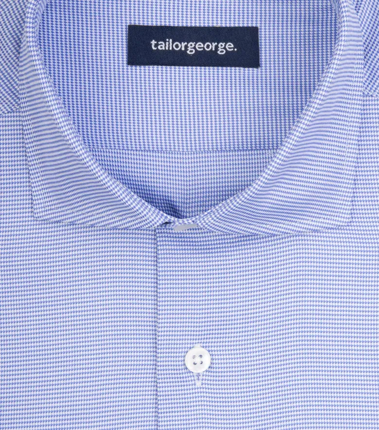 Camicia bianca in popeline facile da stirare