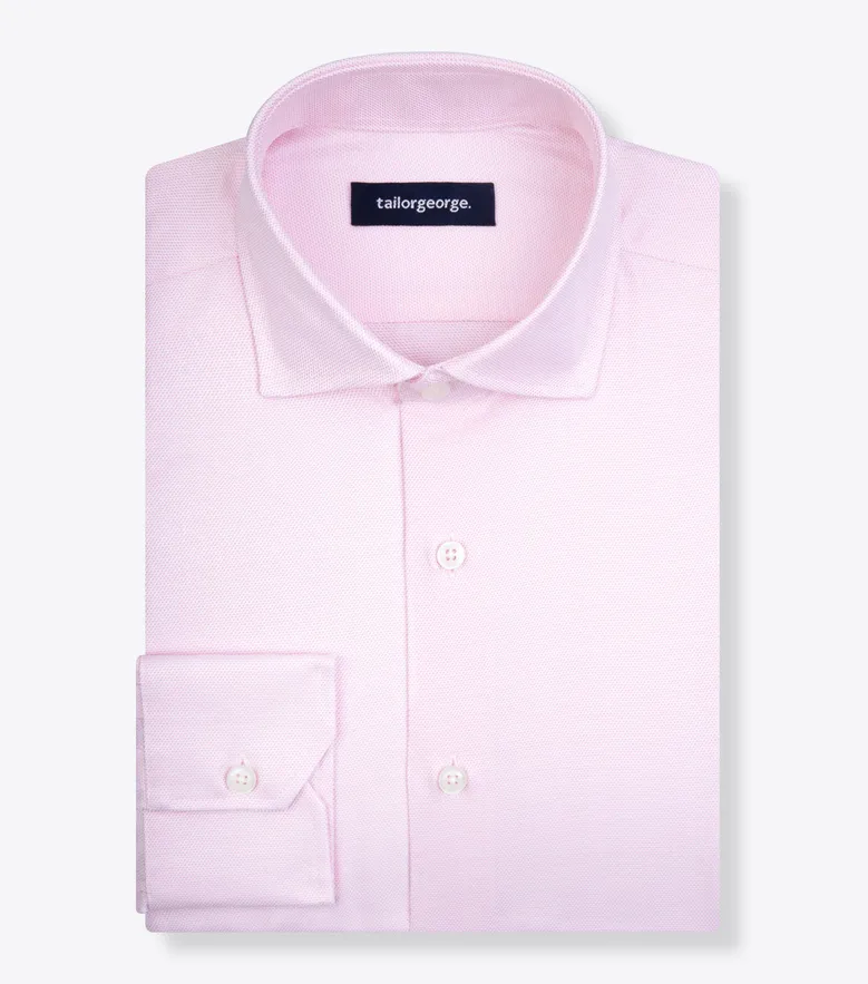 Camicia bianca in popeline facile da stirare