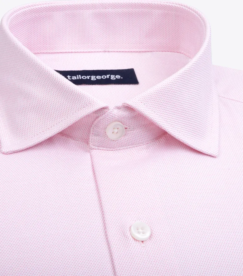 Camicia bianca in popeline facile da stirare