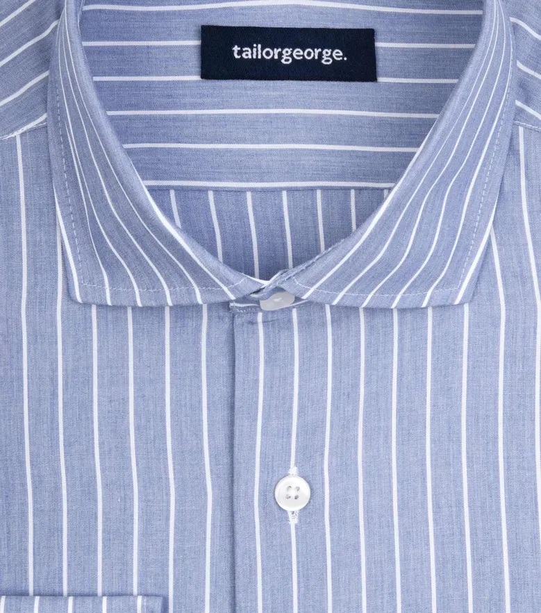 Camicia bianca in popeline facile da stirare