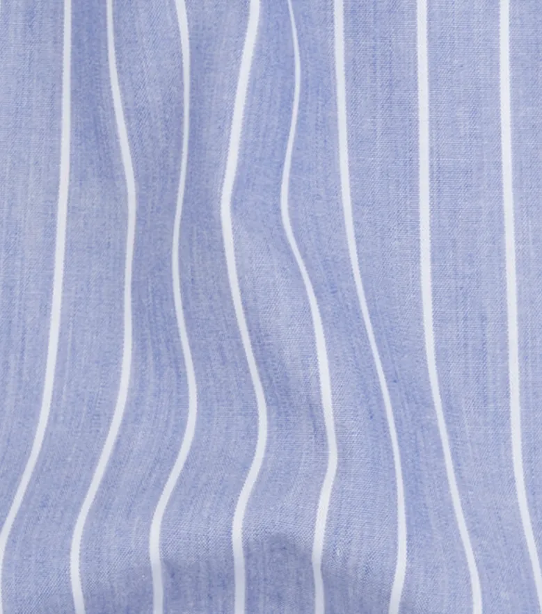 Camicia bianca in popeline facile da stirare