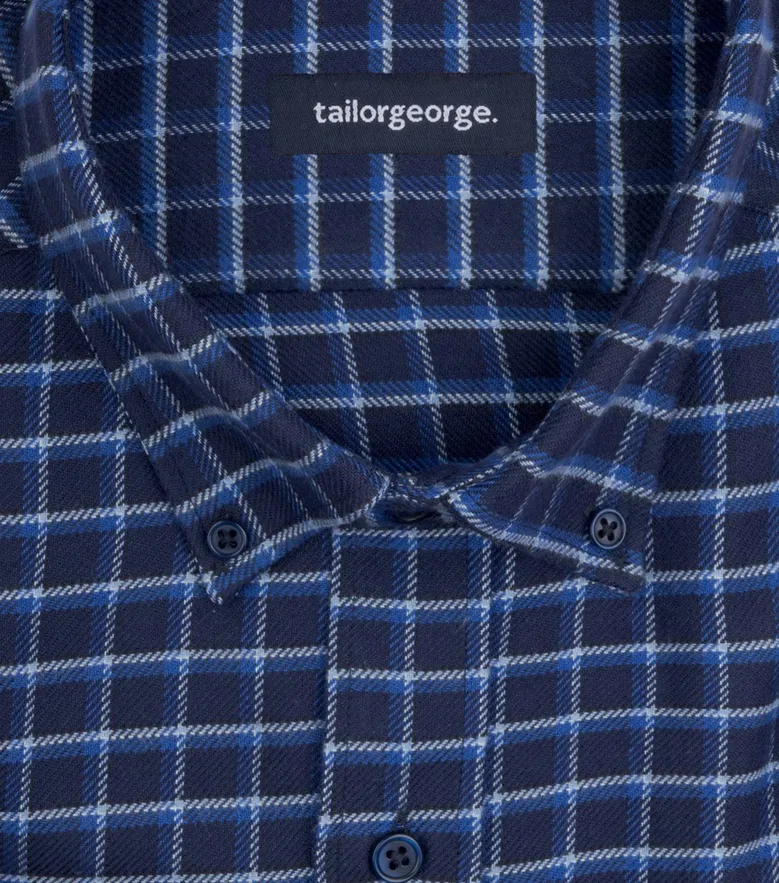 Camicia bianca in popeline facile da stirare