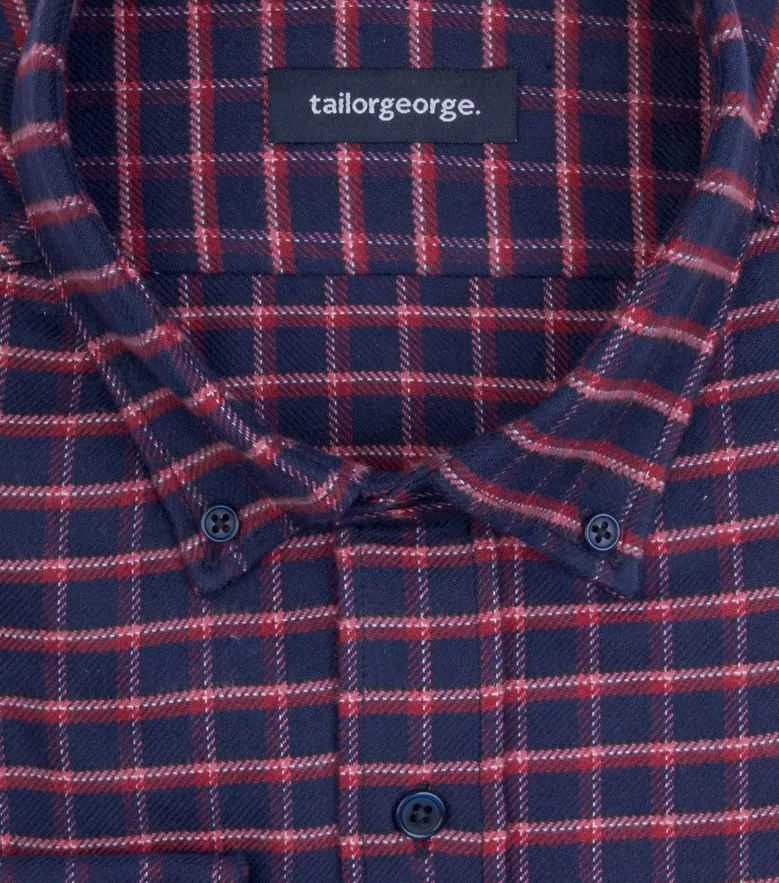 Camicia bianca in popeline facile da stirare