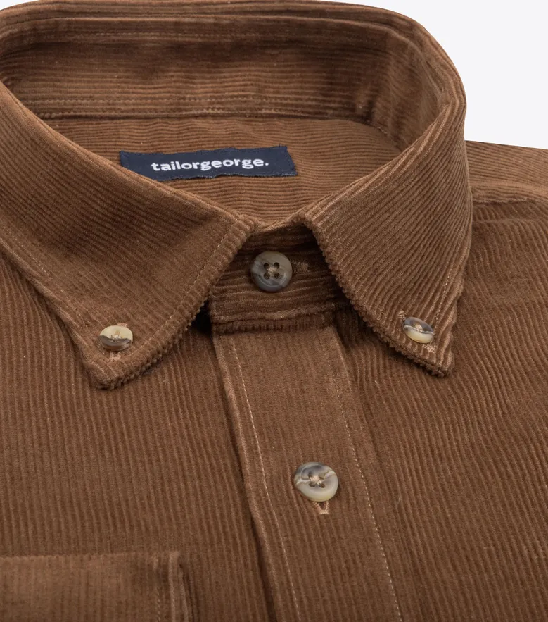 Camicia bianca in popeline facile da stirare