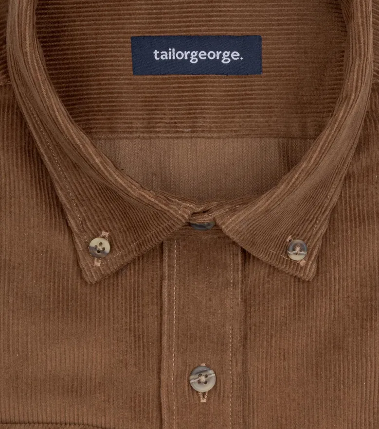 Camicia bianca in popeline facile da stirare