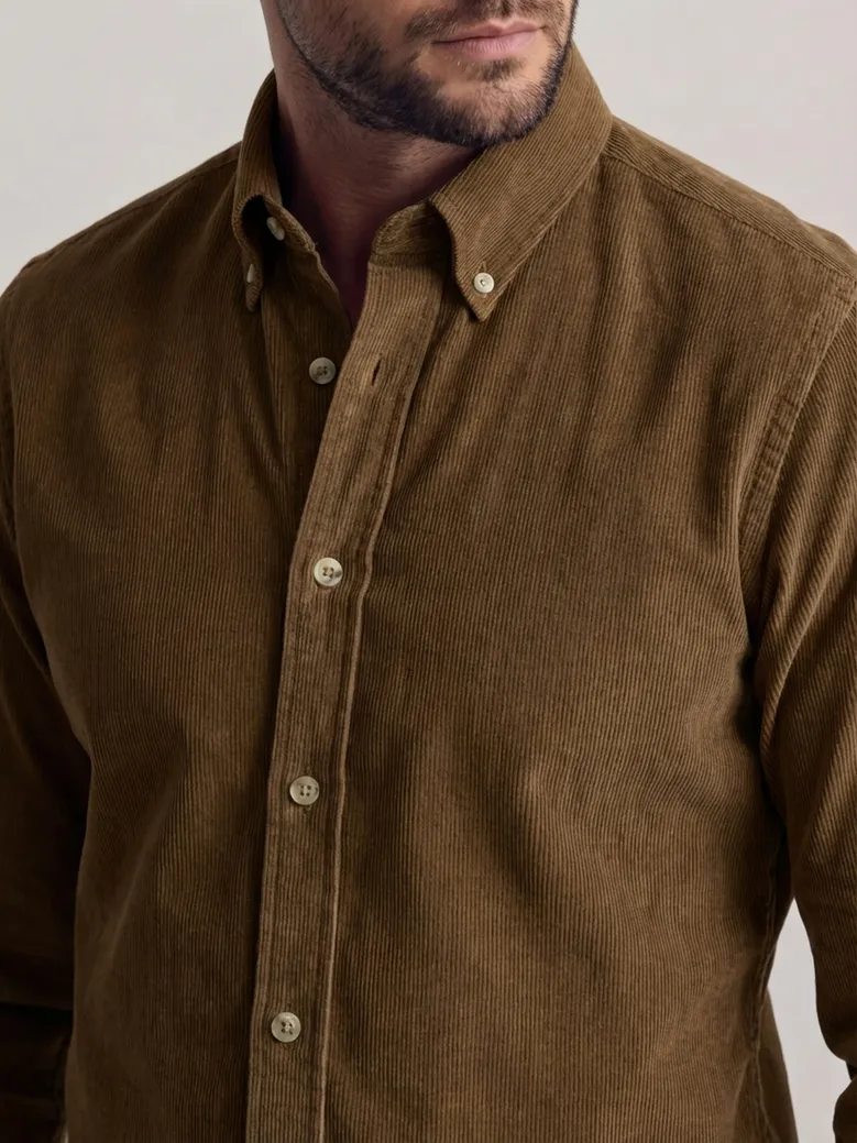 Camicia bianca in popeline facile da stirare
