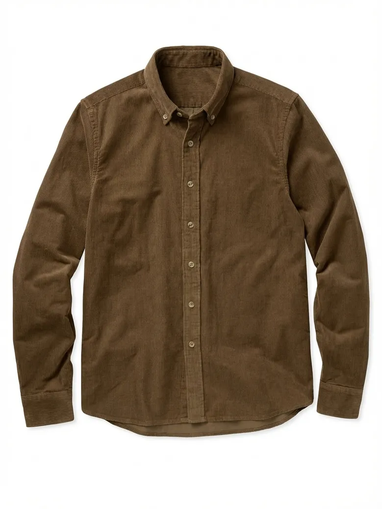 Camicia bianca in popeline facile da stirare